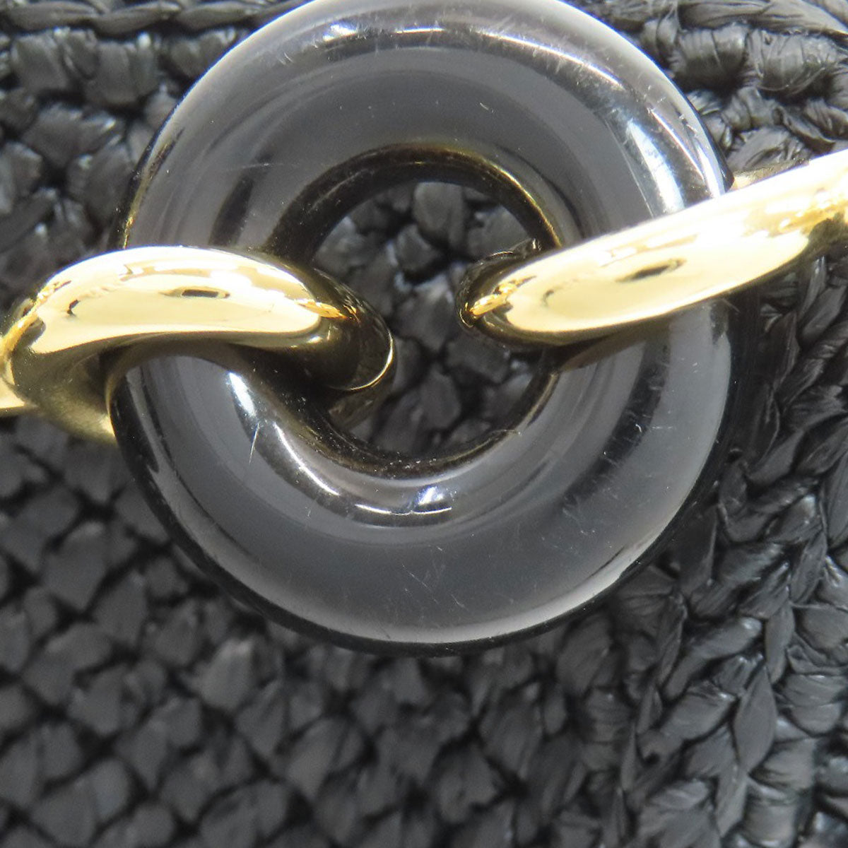 LOEWE Ora 2WAY Handbag Raffia LeatherLadies [Used]
