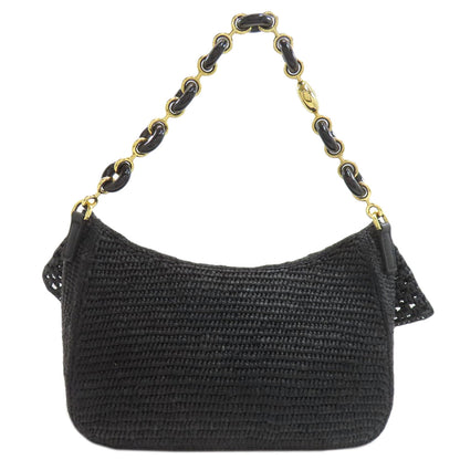 LOEWE Ora 2WAY Handbag Raffia LeatherLadies [Used]
