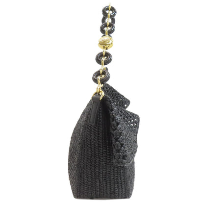 LOEWE Ora 2WAY Handbag Raffia LeatherLadies [Used]