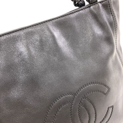 CHANEL COCO Mark Tote Bag Lambskin Ladies [Used]
