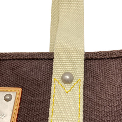 LOUIS VUITTON M80663 Antigua line hippo MM Tote Bag Canvas Ladies [Used]