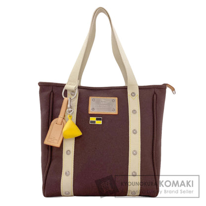 LOUIS VUITTON M80663 Antigua line hippo MM Tote Bag Canvas Ladies [Used]