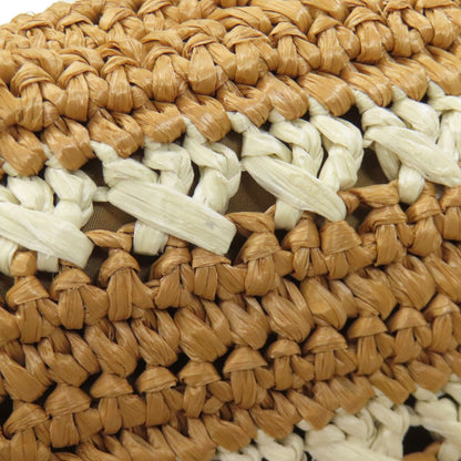 PRADA BN2888 Canapa Handbag Raffia Ladies [Used]
