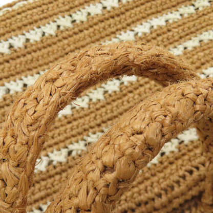 PRADA BN2888 Canapa Handbag Raffia Ladies [Used]