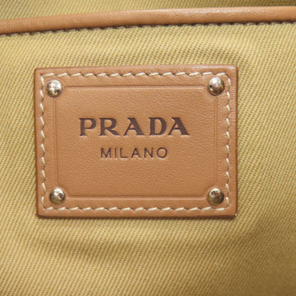PRADA BN2888 Canapa Handbag Raffia Ladies [Used]