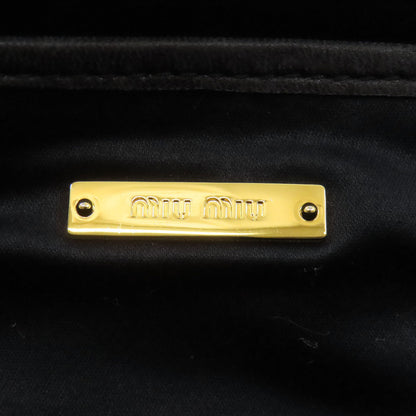 MIUMIU logo Shoulder Bag Calf Ladies [Used]