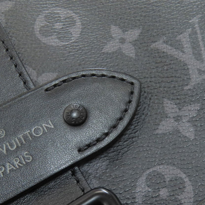 LOUIS VUITTON M45911 Saumur Messenger Shoulder Bag Monogram Eclipse mens [Used]