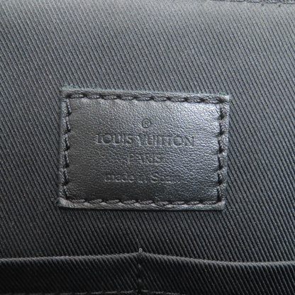 LOUIS VUITTON M45911 Saumur Messenger Shoulder Bag Monogram Eclipse mens [Used]