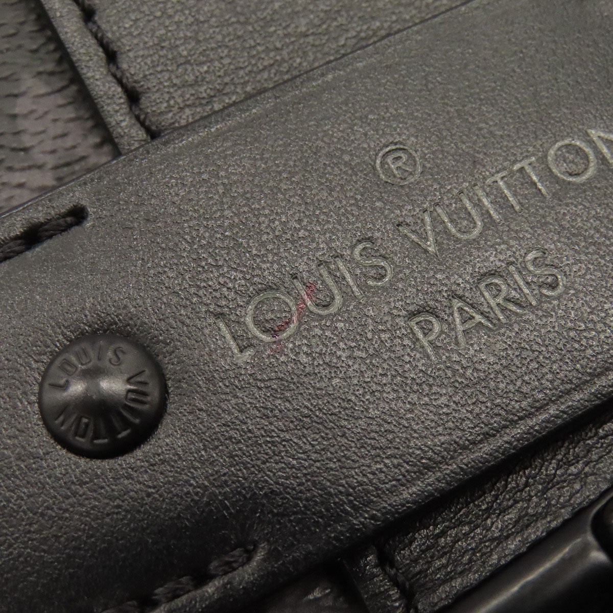 LOUIS VUITTON M45911 Saumur Messenger Shoulder Bag Monogram Eclipse mens [Used]