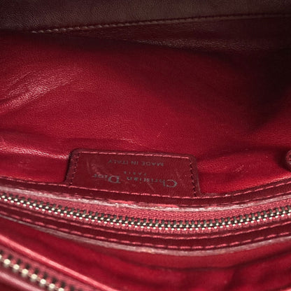 CHRISTIAN DIOR Lady Dior 2WAY Handbag Calf Ladies [Used]