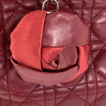 CHRISTIAN DIOR Lady Dior 2WAY Handbag Calf Ladies [Used]