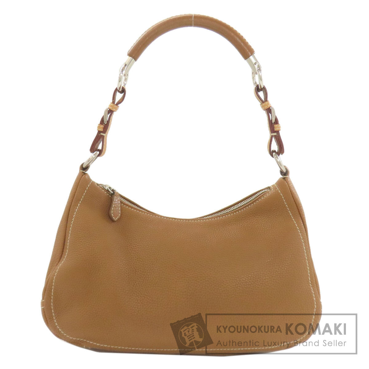 PRADA BR1842 one belt Shoulder Bag Leather Ladies [Used]