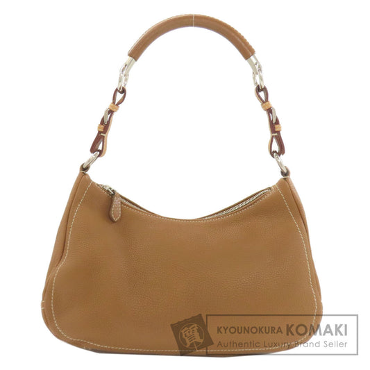 PRADA BR1842 one belt Shoulder Bag Leather Ladies [Used]