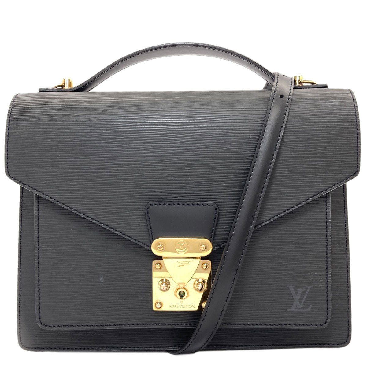 LOUIS VUITTON M52122 Monceau Handbag Epi Leather Ladies [Used]