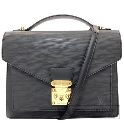 LOUIS VUITTON M52122 Monceau Handbag Epi Leather Ladies [Used]