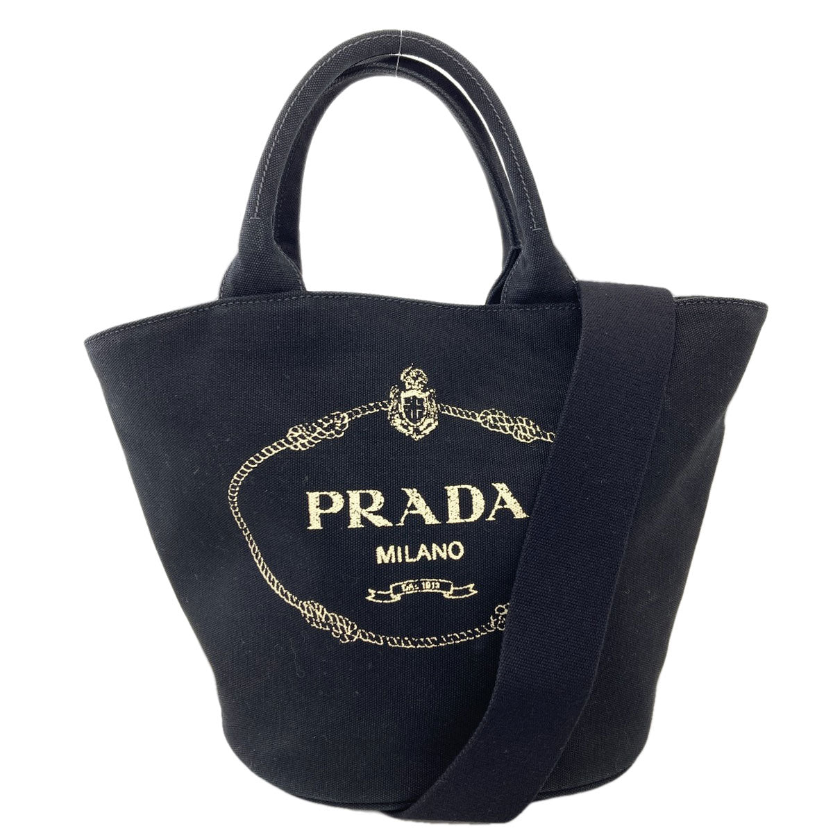 PRADA 1BG186 Canapa 2WAY Tote Bag Canvas Ladies [Used]