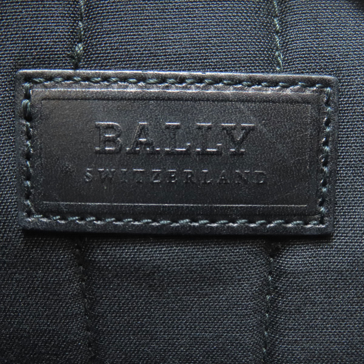 BALLY logo Shoulder Bag Leather Ladies [Used]
