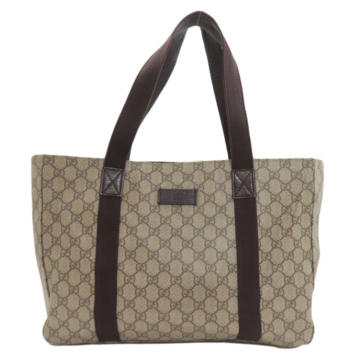 GUCCI 141624 GG Supreme Tote Bag PVC Ladies [Used]