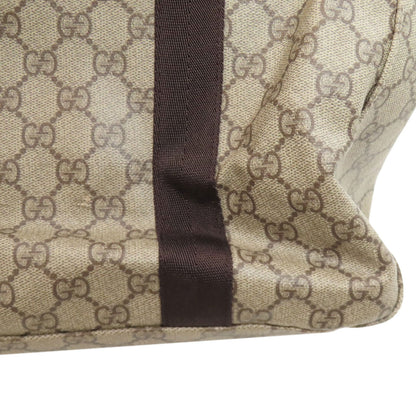 GUCCI 141624 GG Supreme Tote Bag PVC Ladies [Used]