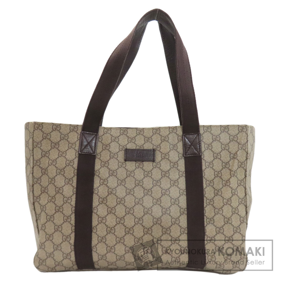 GUCCI 141624 GG Supreme Tote Bag PVC Ladies [Used]