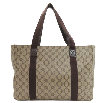 GUCCI 141624 GG Supreme Tote Bag PVC Ladies [Used]