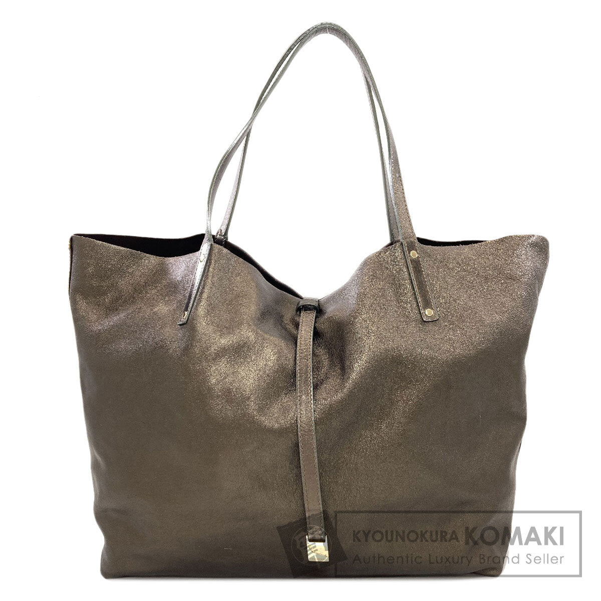 TIFFANY&Co. reversible Tote Bag Leather Ladies [Used]