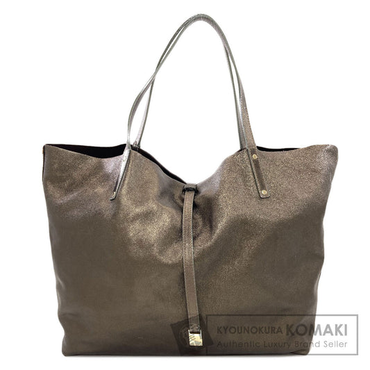 TIFFANY&Co. reversible Tote Bag Leather Ladies [Used]
