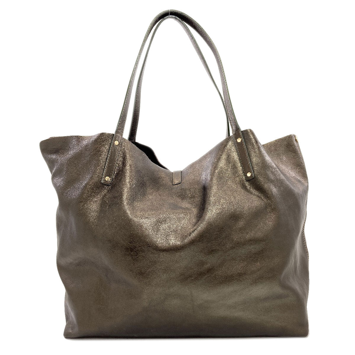TIFFANY&Co. reversible Tote Bag Leather Ladies [Used]