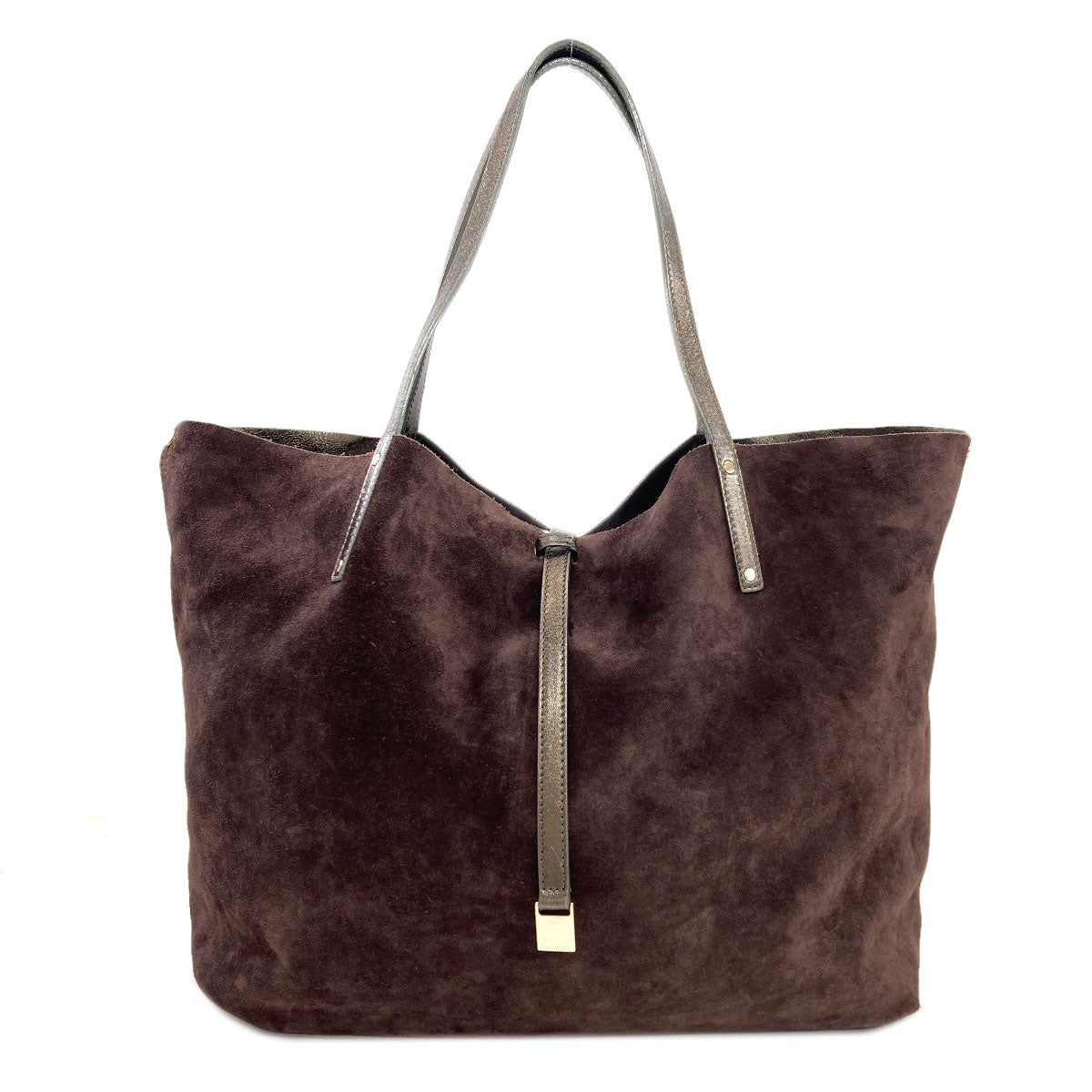 TIFFANY&Co. reversible Tote Bag Leather Ladies [Used]