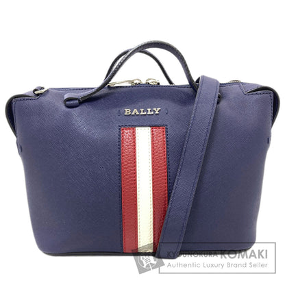 BALLY Barry Stripe 2WAY Handbag PVC Ladies [Used]
