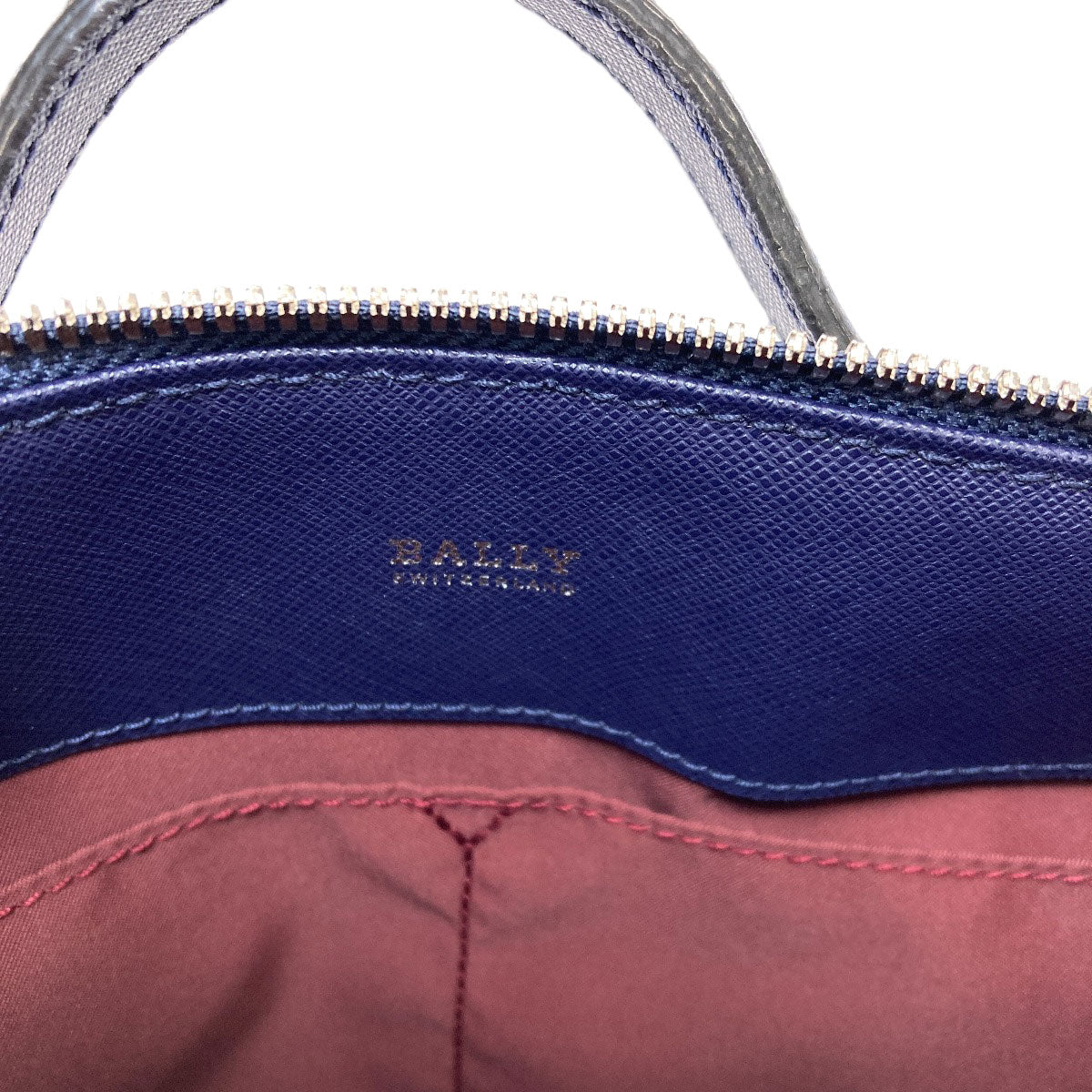 BALLY Barry Stripe 2WAY Handbag PVC Ladies [Used]