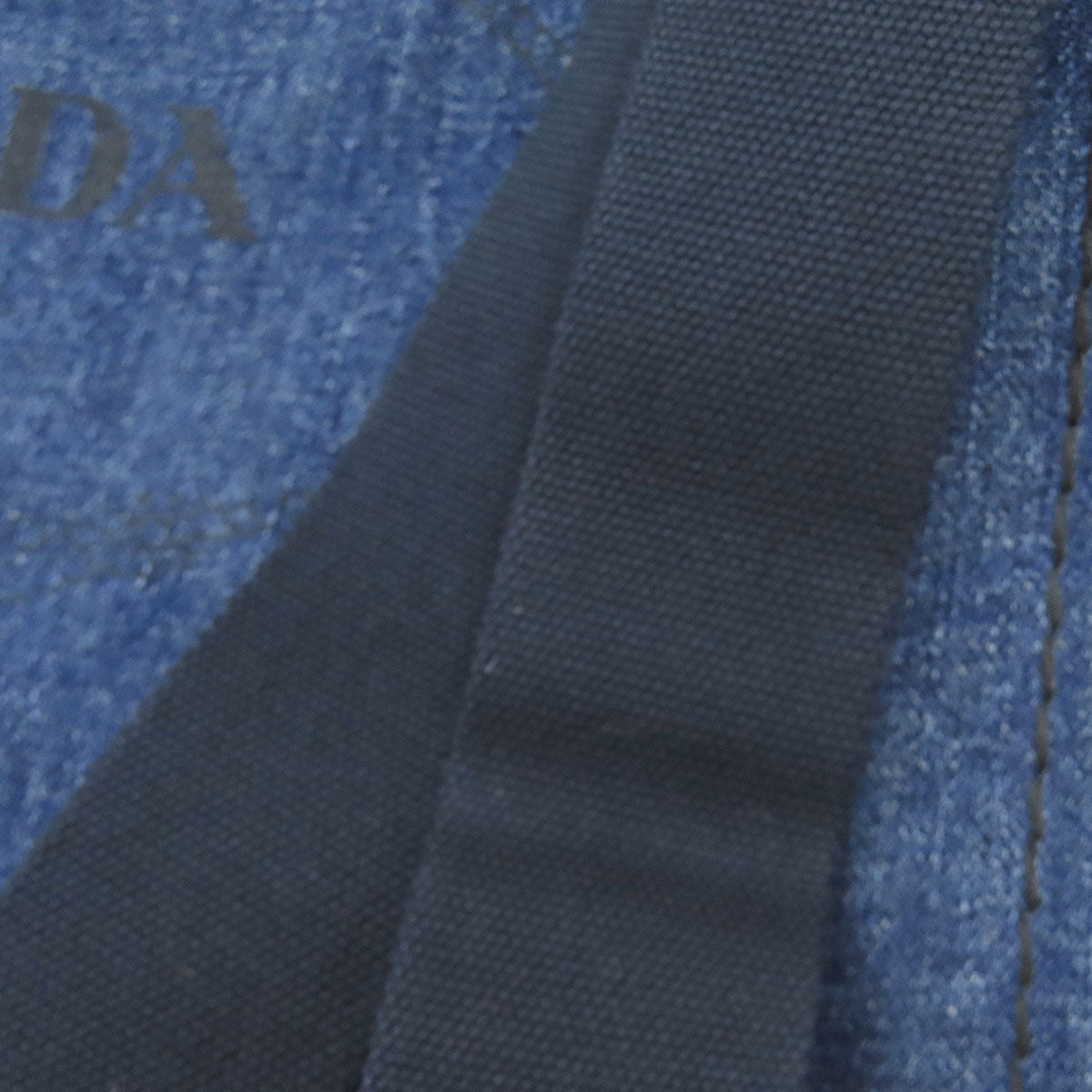 PRADA Canapa 2WAY Handbag Denim Ladies [Used]