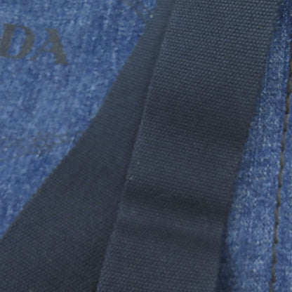 PRADA Canapa 2WAY Handbag Denim Ladies [Used]