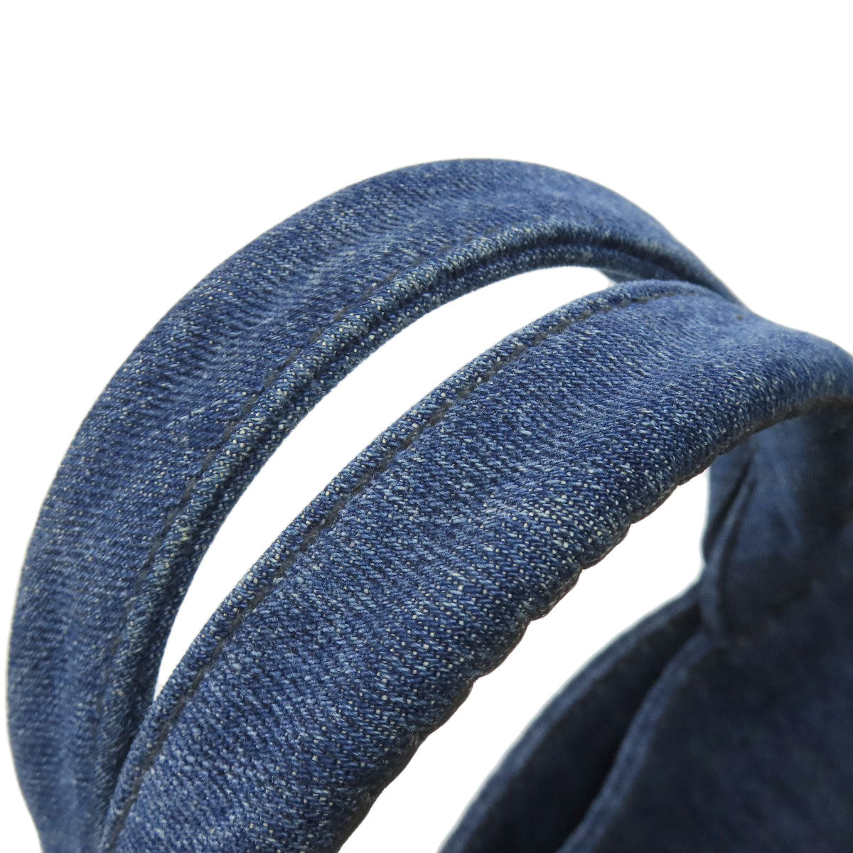 PRADA Canapa 2WAY Handbag Denim Ladies [Used]