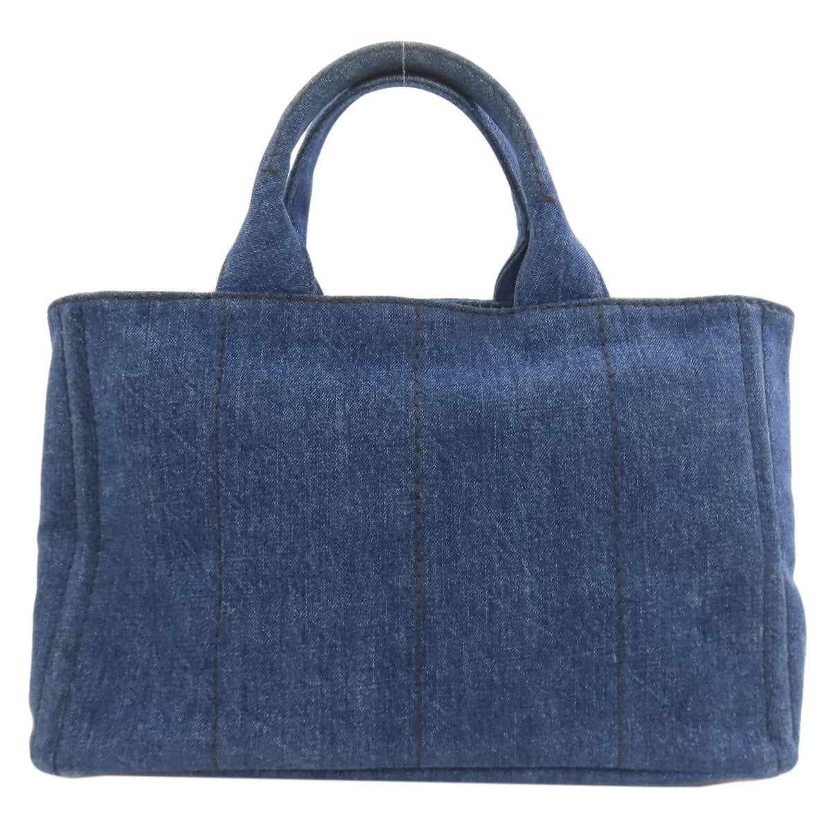 PRADA Canapa 2WAY Handbag Denim Ladies [Used]