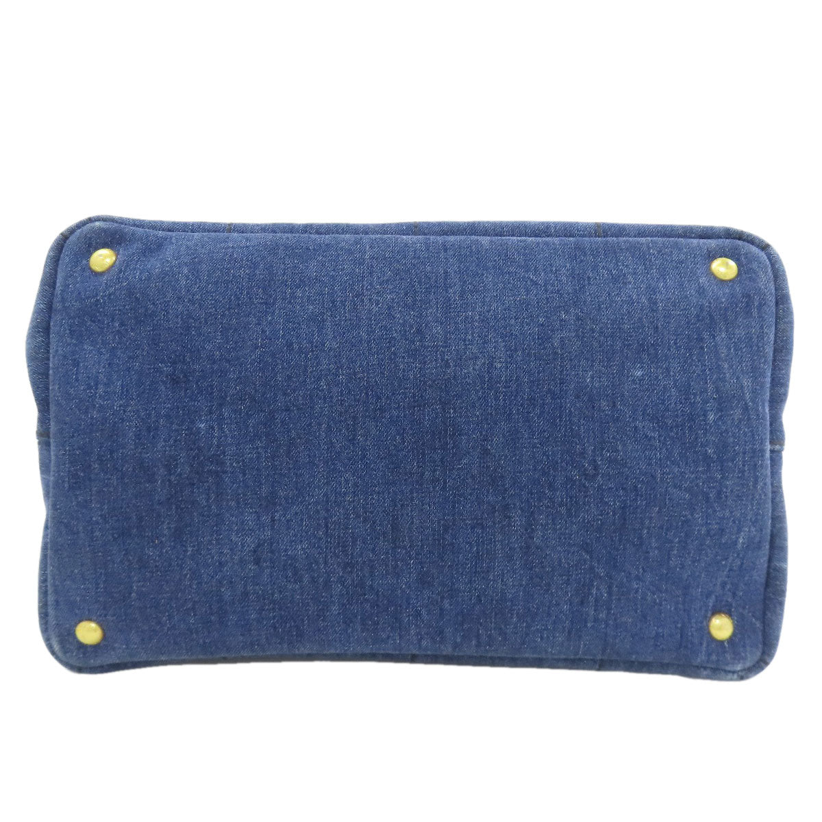 PRADA Canapa 2WAY Handbag Denim Ladies [Used]