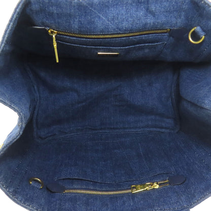PRADA Canapa 2WAY Handbag Denim Ladies [Used]