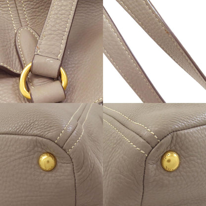 PRADA logo Tote Bag Calf Ladies [Used]