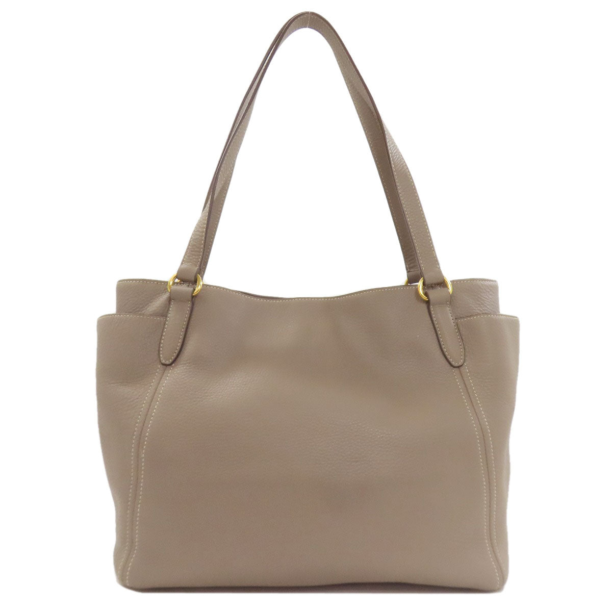 PRADA logo Tote Bag Calf Ladies [Used]