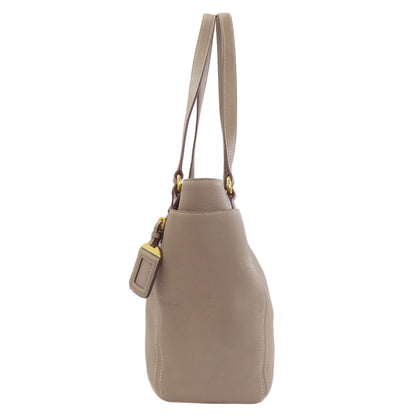 PRADA logo Tote Bag Calf Ladies [Used]