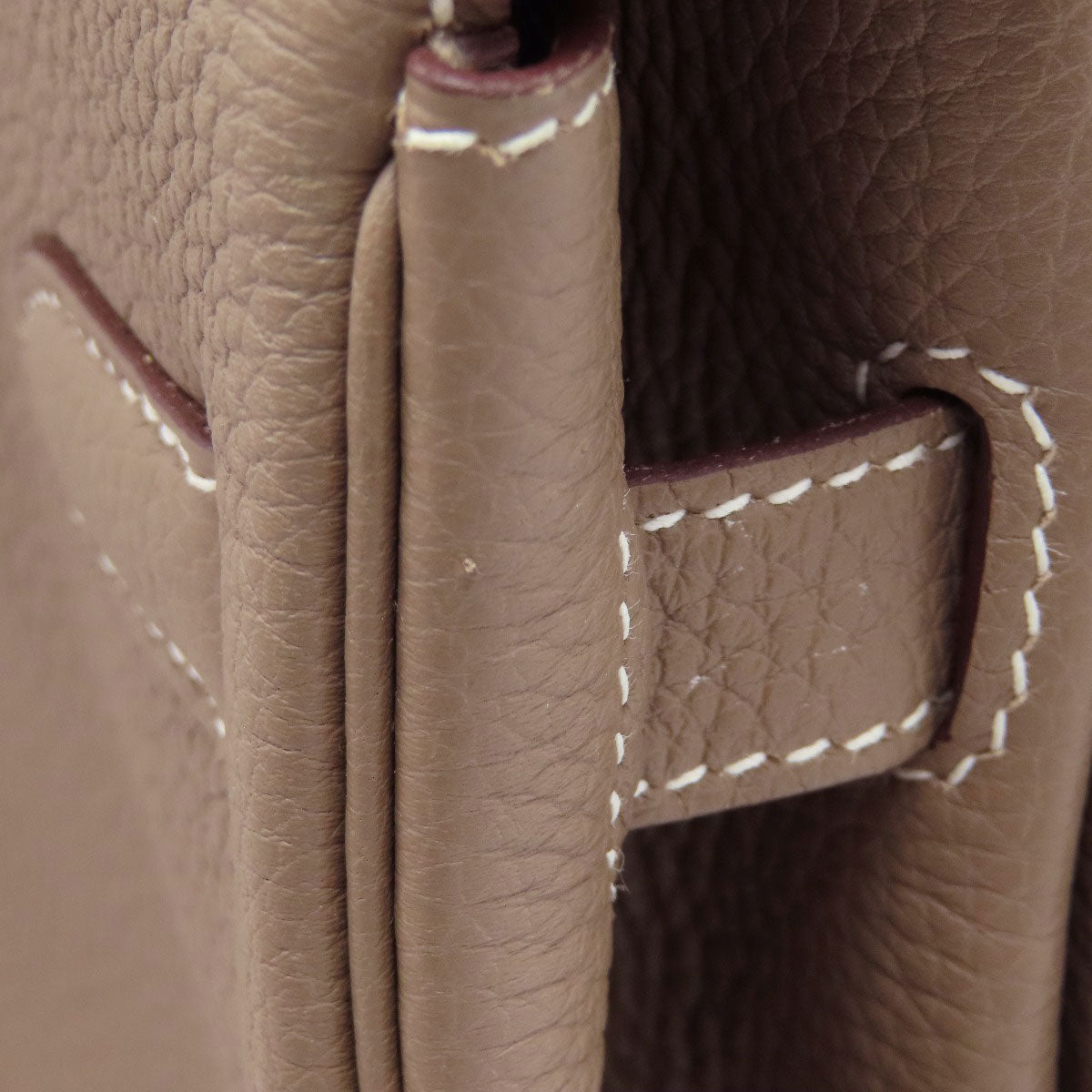 HERMES Birkin 30 Etoupe SilverHardware Handbag Togo Ladies [Used]