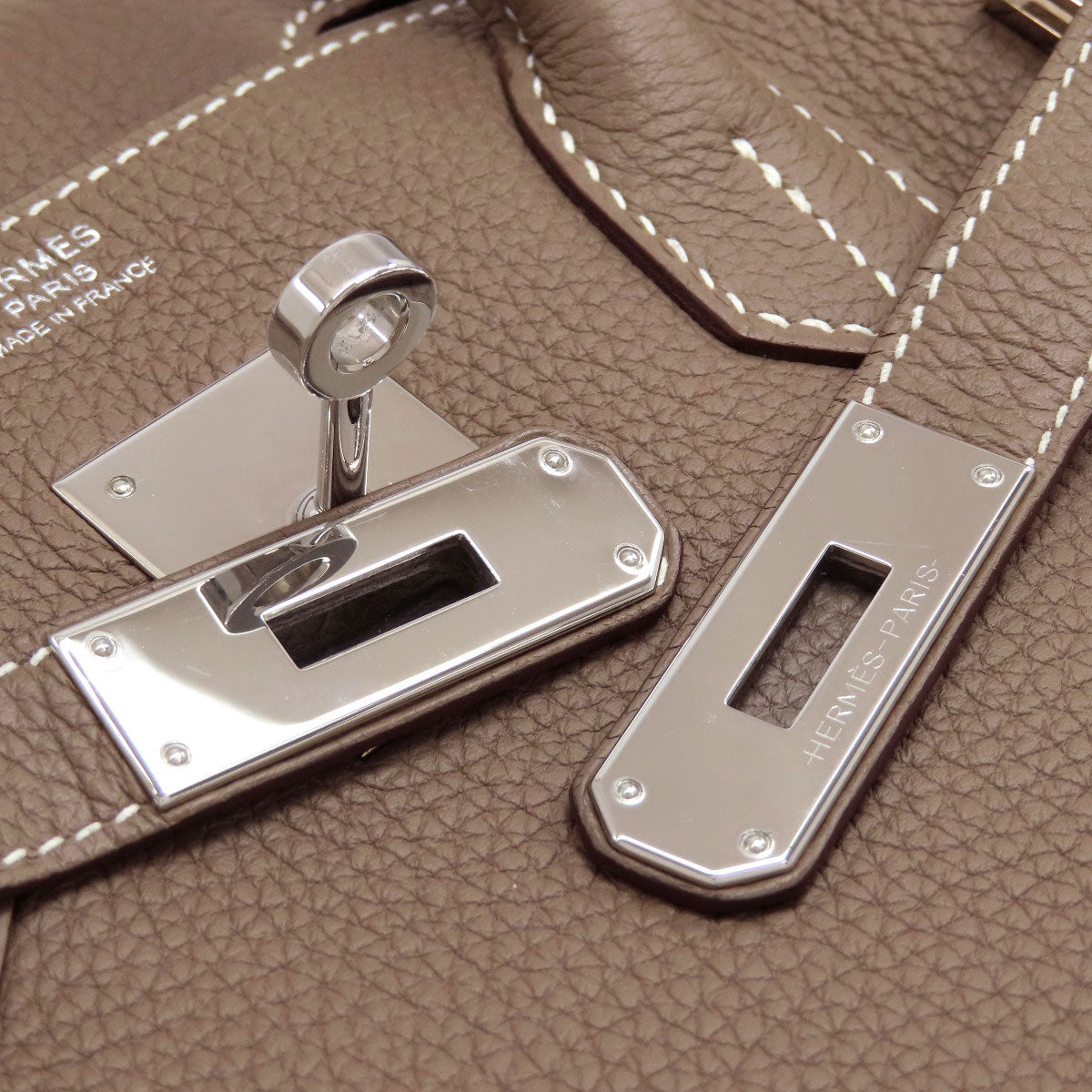 HERMES Birkin 30 Etoupe SilverHardware Handbag Togo Ladies [Used]