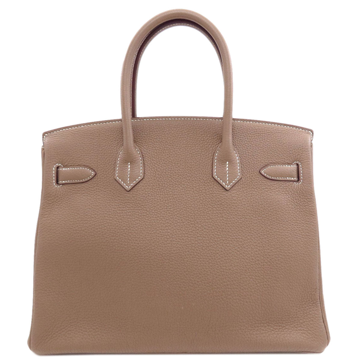 HERMES Birkin 30 Etoupe SilverHardware Handbag Togo Ladies [Used]