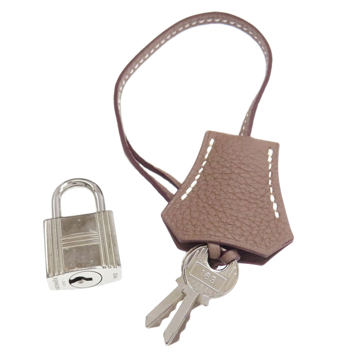 HERMES Birkin 30 Etoupe SilverHardware Handbag Togo Ladies [Used]