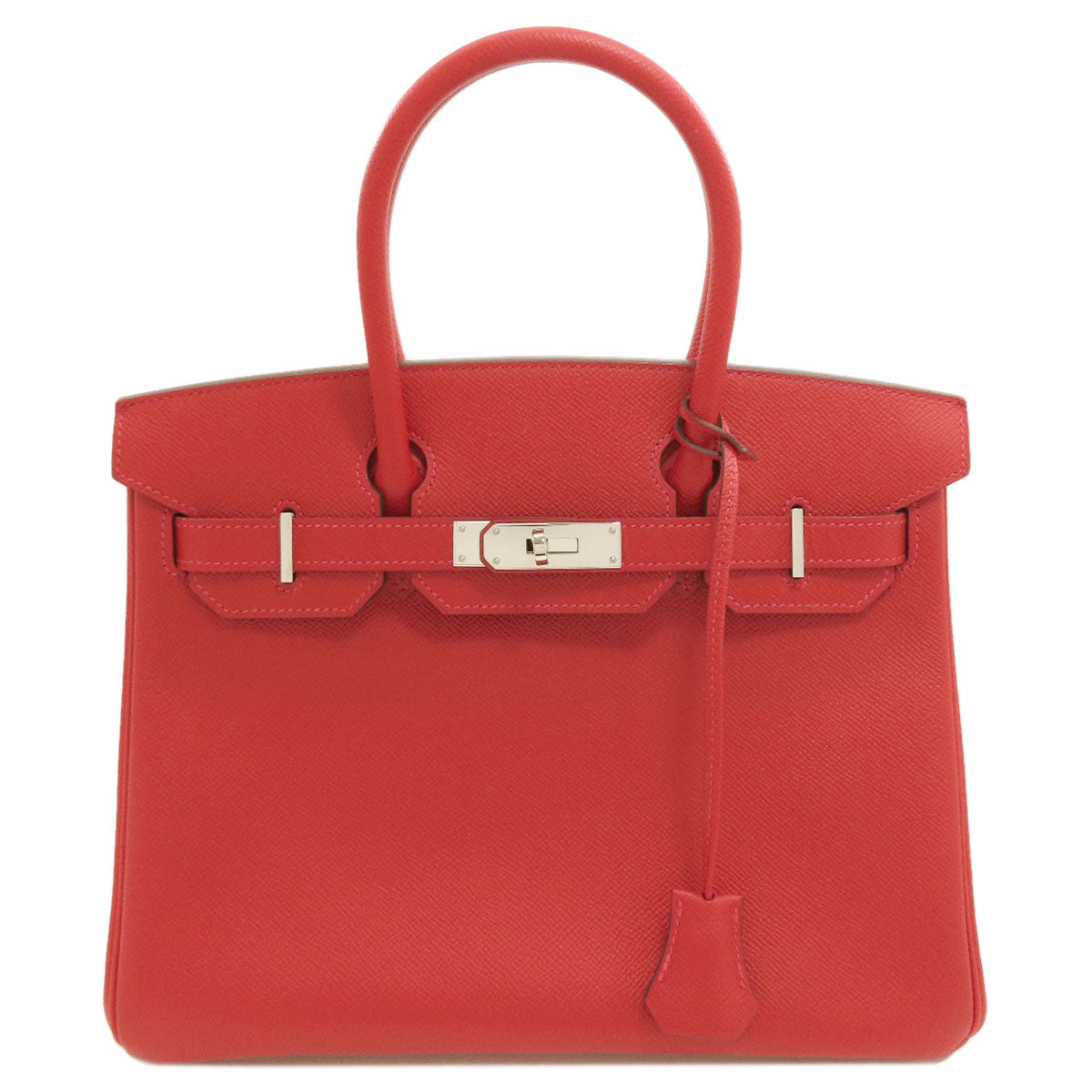 HERMES Birkin 30 SilverHardware Handbag Epsom Ladies [Used]