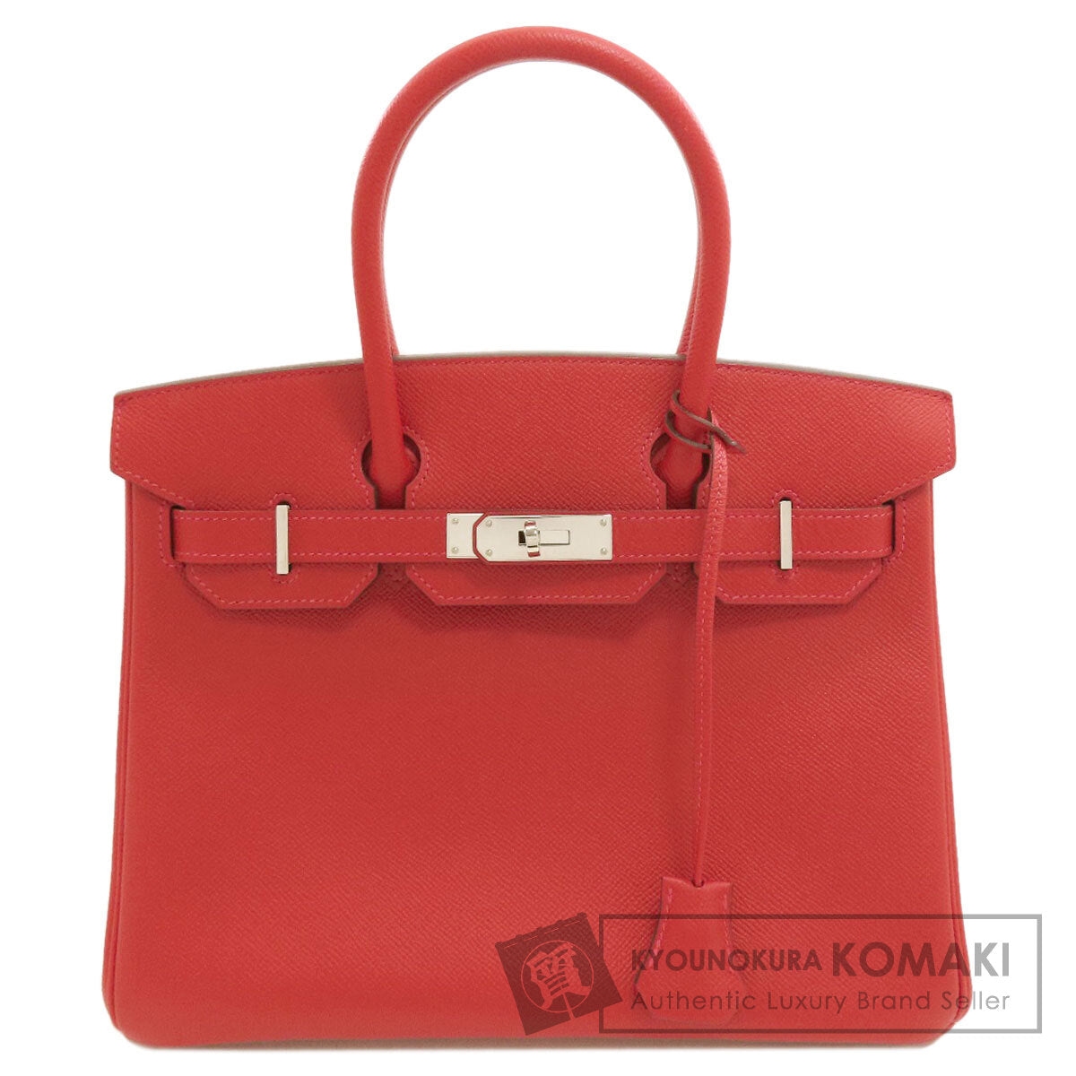 HERMES Birkin 30 SilverHardware Handbag Epsom Ladies [Used]