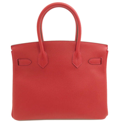 HERMES Birkin 30 SilverHardware Handbag Epsom Ladies [Used]