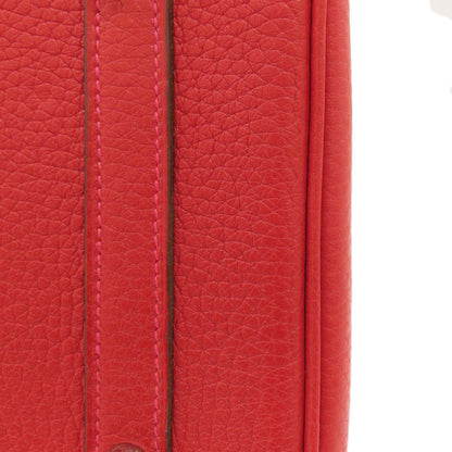 HERMES Birkin 30 SilverHardware Handbag Taurillon Clemence Ladies [Used]