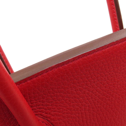 HERMES Birkin 30 SilverHardware Handbag Taurillon Clemence Ladies [Used]