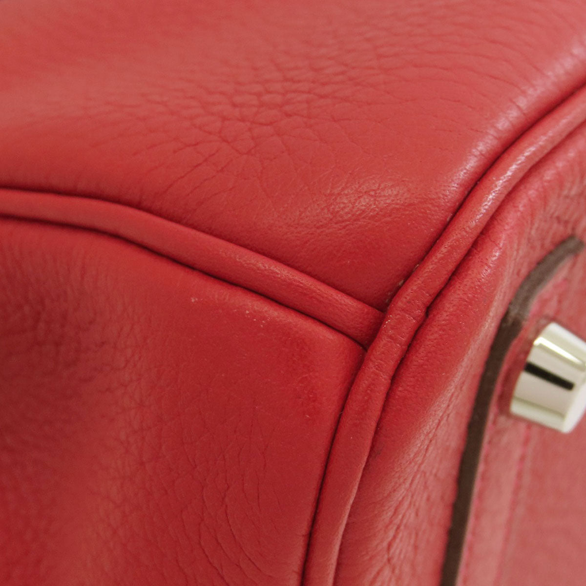 HERMES Birkin 30 SilverHardware Handbag Taurillon Clemence Ladies [Used]